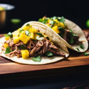 BBQ Pulled Jackfruit Tacos